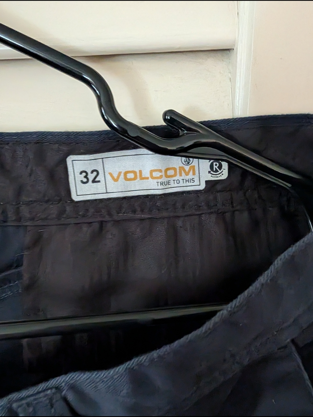 Volcom Men's Cargo Shorts - Dark Navy